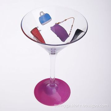 Hand Painted Martini Glass with 122mm Top Diameter and 77mm Bottom Diameter